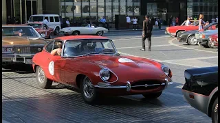 Classic Porches, Jaguars, Alfas - Chopard Classic Rally Dubai 2018