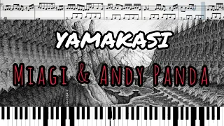 Miyagi & Andy Panda - Yamakasi (на пианино + ноты)