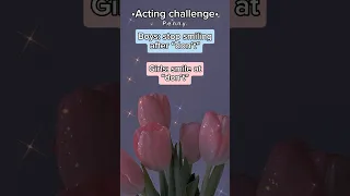 Acting challenge!🎭🎬 #fypシ