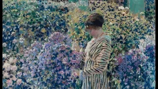 Collection in Focus: Frederick Frieseke's "Lady in a Garden" by Katherine Bourguignon