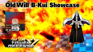 Old Will (B-Kui) Showcase (Yamamoto Bleach) All Star Tower Defense Showcase ASTD Roblox