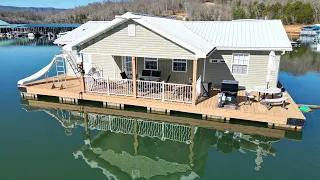 SOLD - 24 x 44 Floating Cabin (3 Bed/2 Bath - Approx 1007sqft) on Norris Lake TN