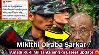 Rk somendro kaiku , amadi Manipur gi Mikithi Oiraba Sarkar gi Update 😡