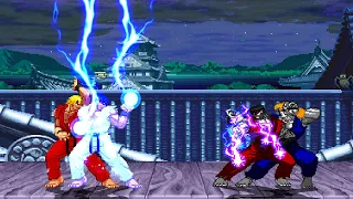 ICE RYU/FIRE KEN VS METAL RYU/METAL KEN THE BEST FIGHT EVER MADE!