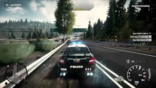 NFS Rivals PS4 Mercedes-Benz C63 AMG Black Patrol (Cop)