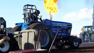 Farmstock 4500kg Tractor Pulling at 5th DM Edition at Hobro Powerpull 2023