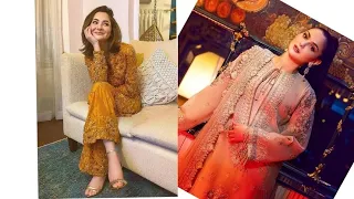 Hania Amir beautiful party wear dress collection for Pakistani Actress 2023#haniaamir