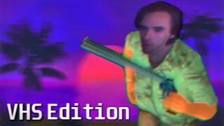 ЛУЧШИЙ АТМОСФЕРНЫЙ МОД // GTA Vice City VHS Edition // запись СТРИМА #10