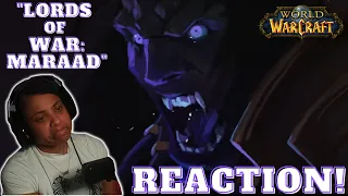 THIS IS SO SAD!! "LORDS OF WAR: MARAAD" REACTION | World of Warcraft