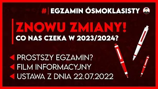 Zdajesz egzamin ósmoklasisty w 2023 roku? ZOBACZ WSZYSTKIE ZMIANY! Polski | Matematyka | Angielski