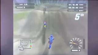 MX Unleashed - Rainbow Studios 125cc Nationals Championship Series Race 3 1st Try(PS2 HD)