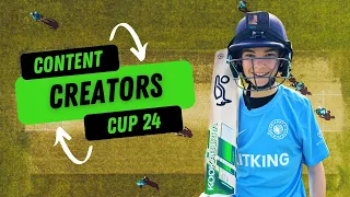 Content Creators Cup Go Pro Finley Spinks Cricket