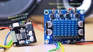 TPA3110 XH-A232 30W+30W amplifier board | Bluetooth 5.0 Audio Receiver Board