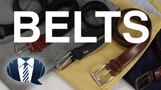Belts for Men: 3 Tips For Picking The Right One