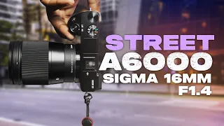 POV Street Photography Sony a6000 + Sigma 16mm f1.4