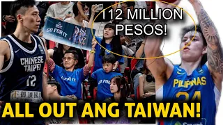 2 MILLION DOLLARS ang NAKATAYA sa LABANAN ng Gilas Pilipinas at Chinese Taipei!