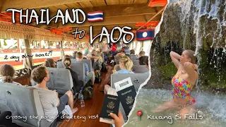 2 DAY slow boat into LAOS & 48 hours in Luang Prabang 🇱🇦