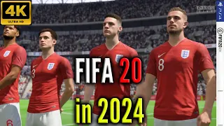 England vs Brazil 🟢 FIFA 20 4K60 | PS4 #fifa20 #playstation