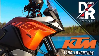 Why should you buy the KTM 1190 Adventure?  Review, overview & virtual test drive ahead!