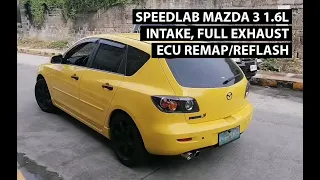 Mazda 3 1.6L SpeedLab Power Package: K&N Intake, HotPipes Headers, ECU Remap/Reflash