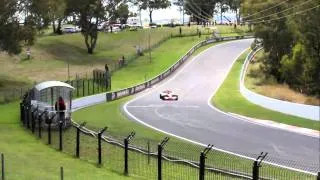 Jenson Button drives Maclaren F1 at Mount Panorama, Bathurst. Full HD.