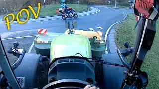 POV!! Feeding fresh grass to the cows! - Claas Arion 530 // Dairy farm Lusseveld (2020)