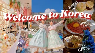 Showing my friend around Korea! Romanticizing a week in a my life and filming it like a music video✨