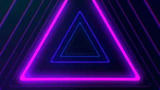 VJ LOOPS NEON - Abstract Background Video 4k - vj loop 4k - Colorful Triangle Background - hd