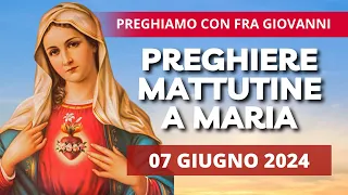 Le Preghiere Mattutine a Maria di oggi 07 Giugno 2024 - Solennità del Sacro Cuore di Gesù