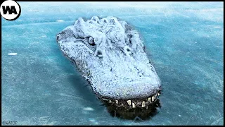 Don't Pull a Frozen Crocodile Out of Ice!!!