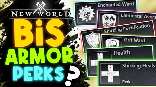 Which New ARMOR PERKS Will Reduce Damage The Most? BiS Armor Perks for PvP ⚔️New World Expansion