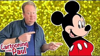 Let's draw Mickey Mouse | How to draw Mickey