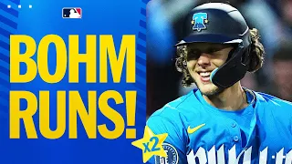 BOHM RUN x2! Alec Bohm CLOBBERS a PAIR of 3-run BLASTS!