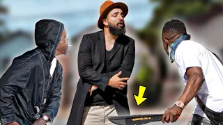 Wanna Catch FLIGHT? Prank In The Hood! (CRAZY REACTIONS)