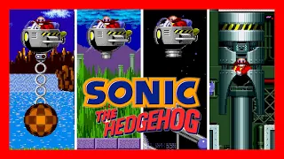 Sonic the Hedgehog All Boss Fights (No damage)