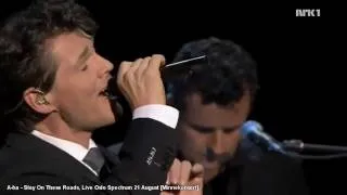 A-ha - Stay On These Roads, Oslo Spectrum 21 August, Minnekonsert [HD]