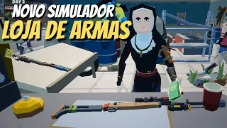 NOVO SIMULADOR de LOJA DE ARMAS! | JOGUE GRÁTIS AGORA! - Rise of Gun [DEMO] [PT/BR]