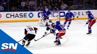 Coyotes’ Christian Dvorak Goes Top Shelf In Overtime Against Rangers