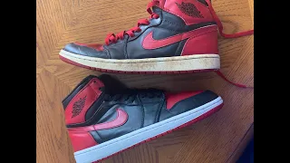 Air Jordan 1 DMP Bred sole swap |Restoration|