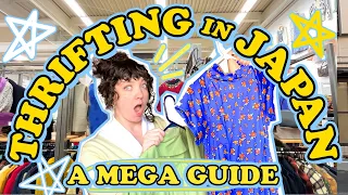 How to Thrift in Japan! ✿Top 5 hidden gems & Japanese Thrifting try on haul #thrifting #japan #tokyo