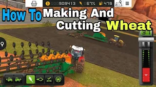 Fs18 | How To Making And Cutting Wheat in Farming simulator 18 Gameplay | Timelapes |