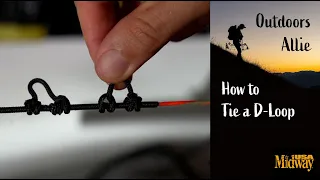 How to Tie a D-Loop on Your Bowstring | Outdoors Allie