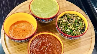 4 Recetas de salsas Mexicanas