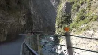 Riding a Scooter Through Taroko Gorge in Taiwan