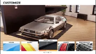 Crew 2 back to the future car customization tutorial