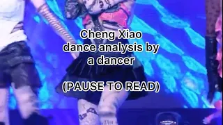 Cheng Xiao dance analysis