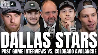 Jason Robertson, Wyatt Johnston, DeBoer, Heiskanen & Pavelski on Stars Taking 3-1 Lead vs. Colorado