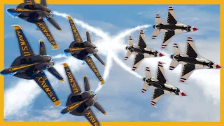 2024 Blue Angels & Thunderbirds Together at El Centro