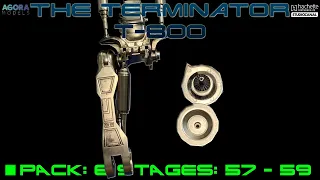 Stavba Big Scale Model Terminator T-800 od Agora Models - Pack: 6, Stages: 57 - 60