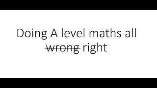 Trying to get every question sent to the head examiners in an A level maths paper